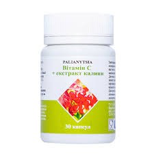 Вітамін с+екстракт калини palianytsia капс.№30